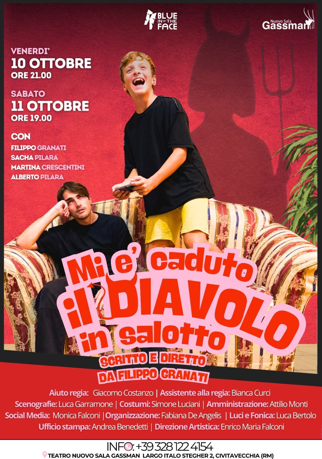 Locandina Mi è Caduto il Diavolo in Salotto