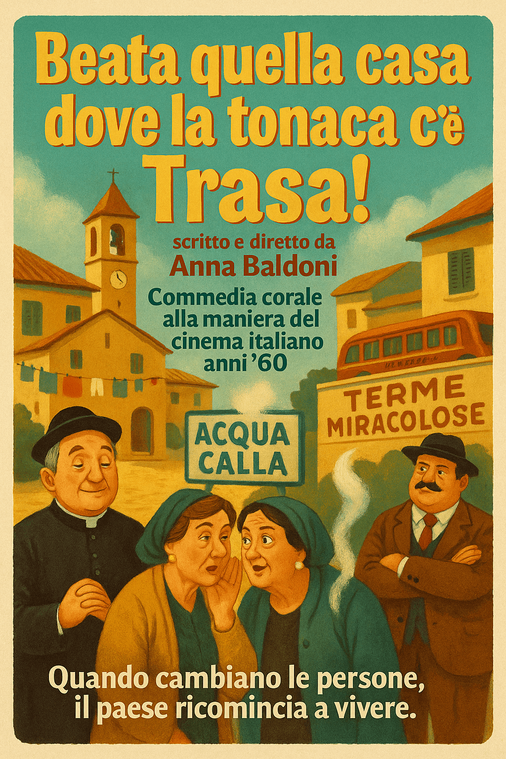 Locandina Beata quella casa dove la tonaca c'è trasa!