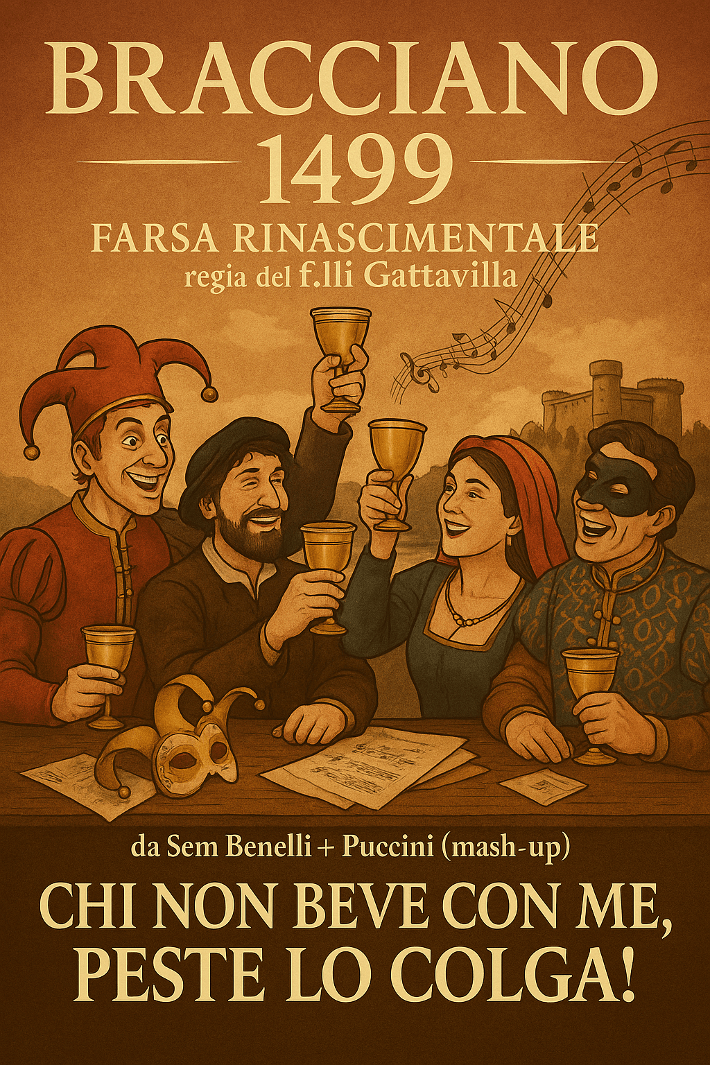 Locandina La cena delle Buffe